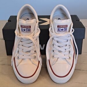 Converse White CTAS Madison Ox Low Top Tennis Shoes Sneakers Women's Size 6.5